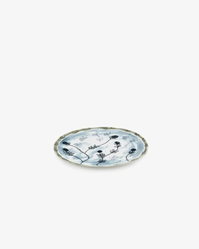 Breakfast plate Mirtillo tea Midnight Flowers Buy Dinnerware online shop