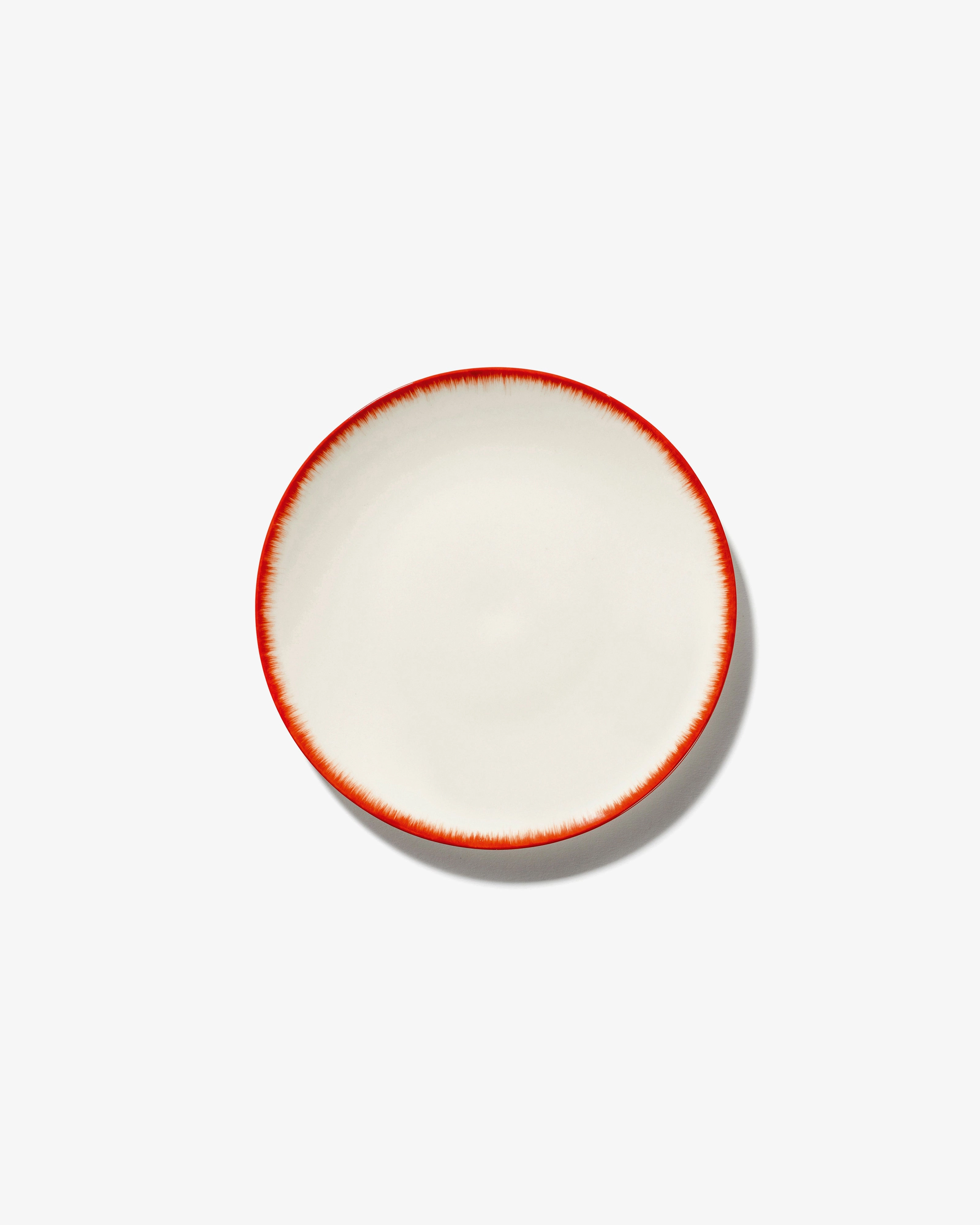 Breakfast plate white/red variation 2 D Buy Dinnerware online shop