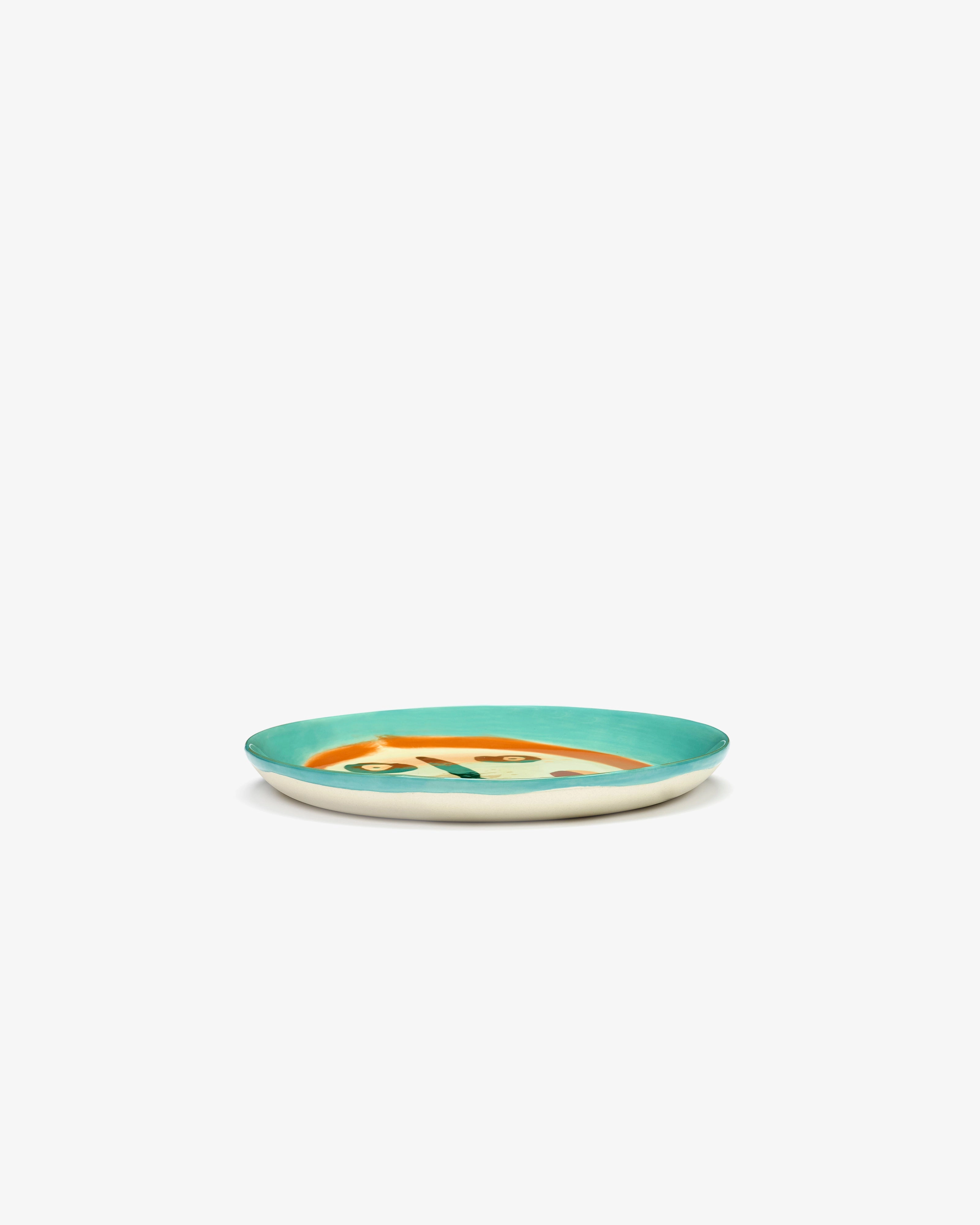 Breakfast plate with face 2 Feast
