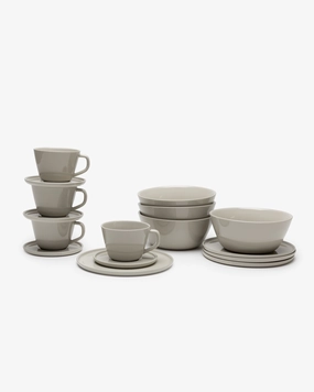 Breakfast Set 16 pieces sand Cena Buy Dinnerware online shop