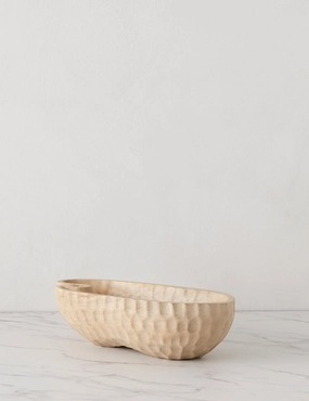 Brentan Wood Bowl Serveware kitchen discount