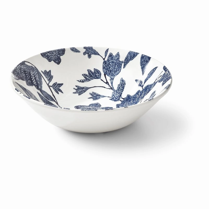 Burleigh - Garden Vine Cereal bowl, 17 x 5cm, Indigo Serving Bowls Entertaining Set
