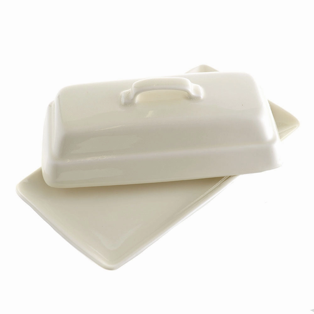 Butter Dish Cream Lid & Base Plate