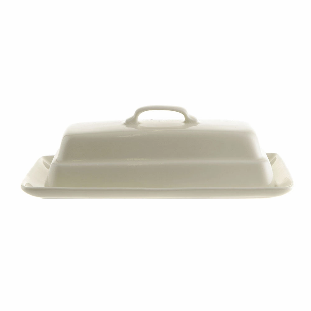 Butter Dish Cream Lid & Base Plate