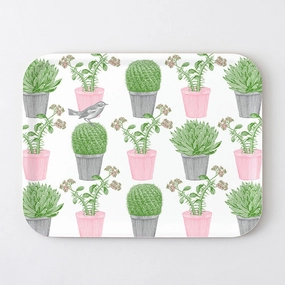 Cactus & Bird Large tray, 43 x 33cm Serveware Good quality and affordable