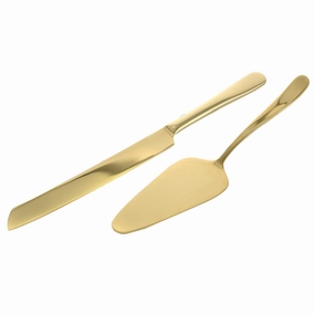 Cake Server Light Gold Serveware clearance shop