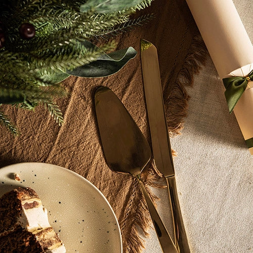 Cake Server Light Gold