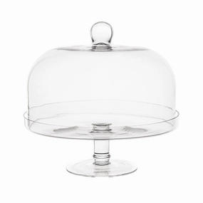 Cake Stand and Dome Glass Serveware clearance shop