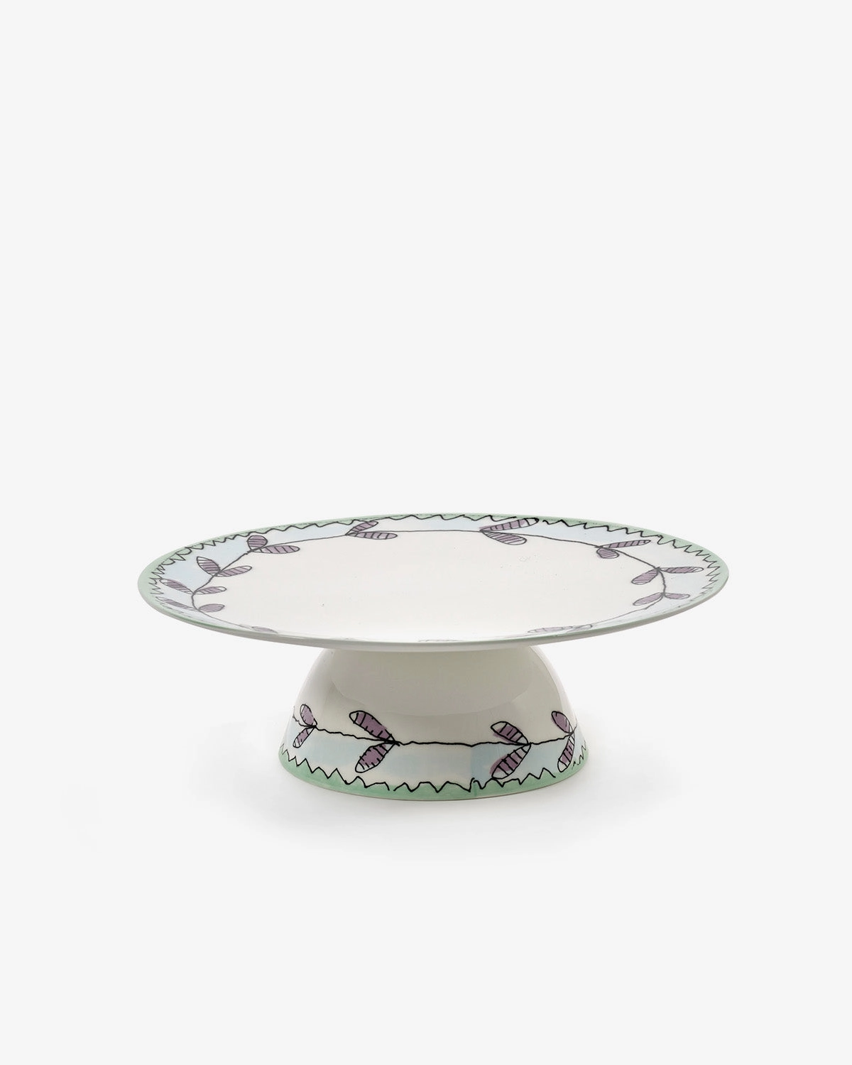 Cake stand L blossom milk Midnight Flowers Buy Dinnerware online shop