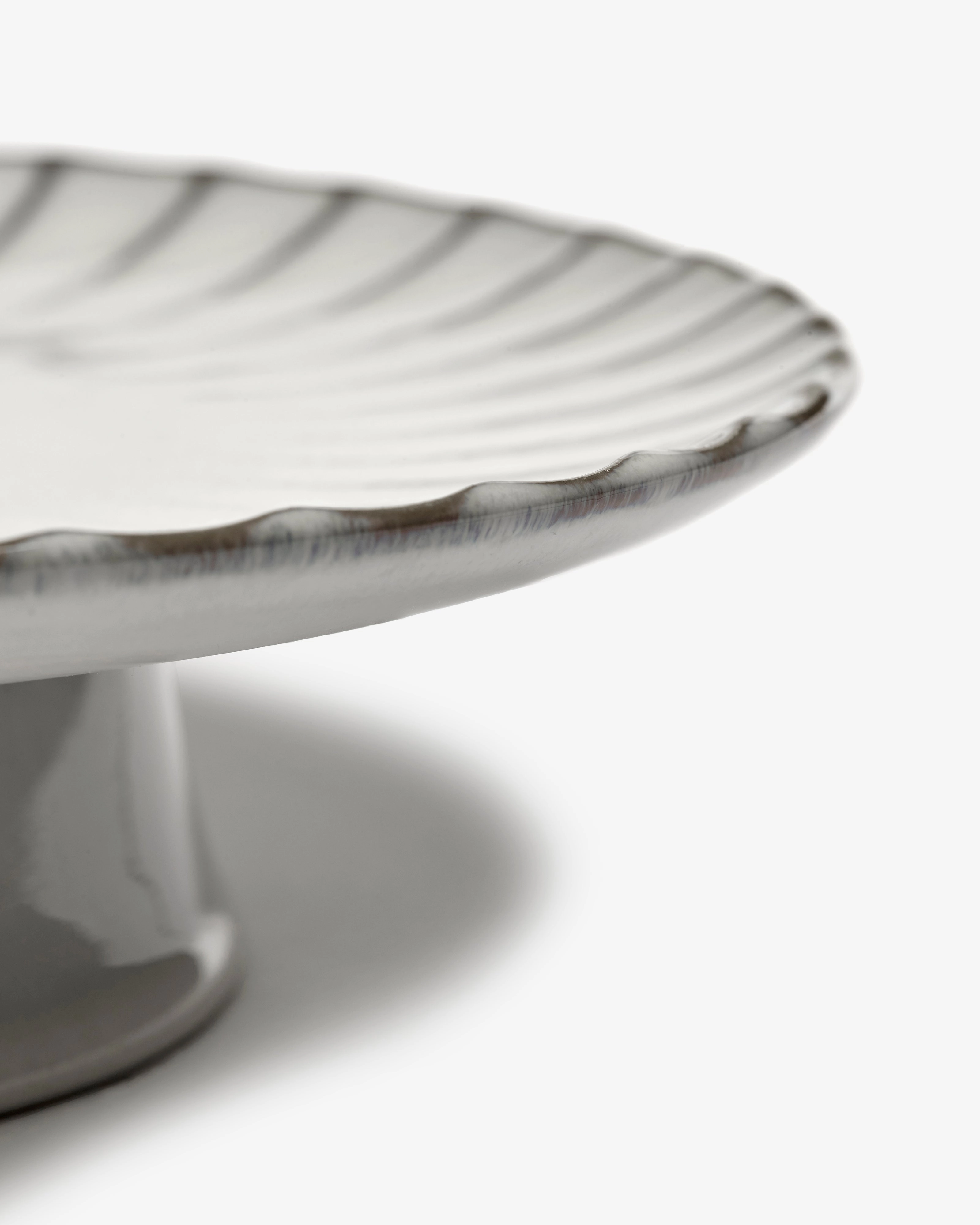 Cake stand L white Inku