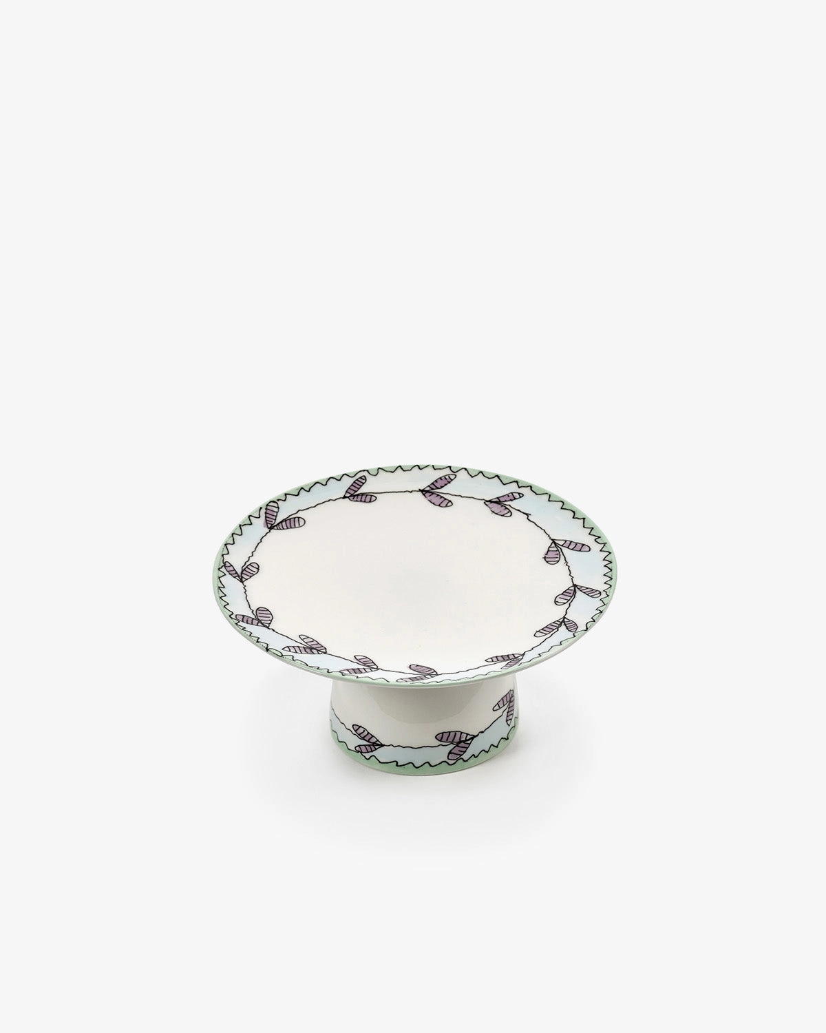 Cake stand S blossom milk Midnight Flowers