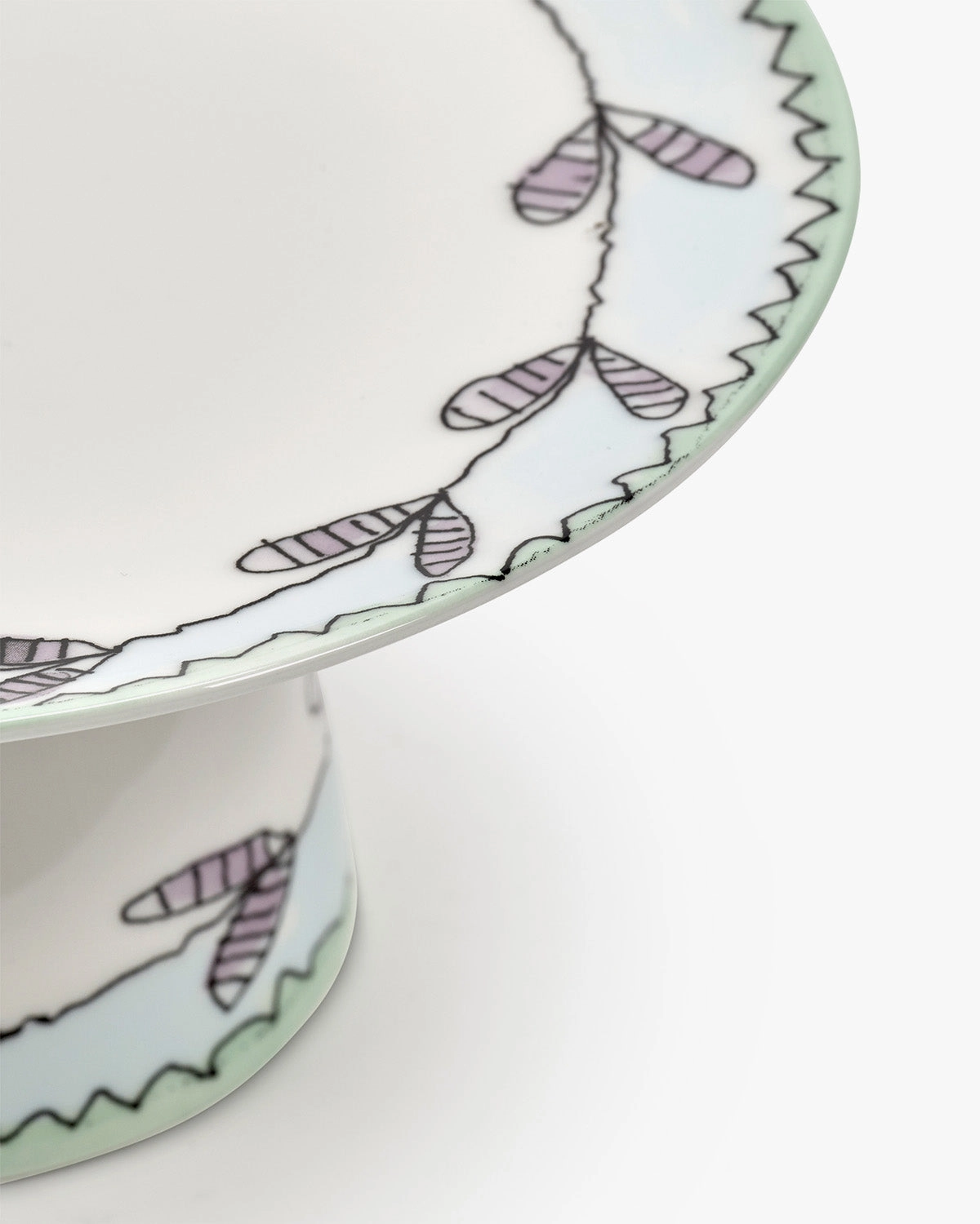 Cake stand S blossom milk Midnight Flowers