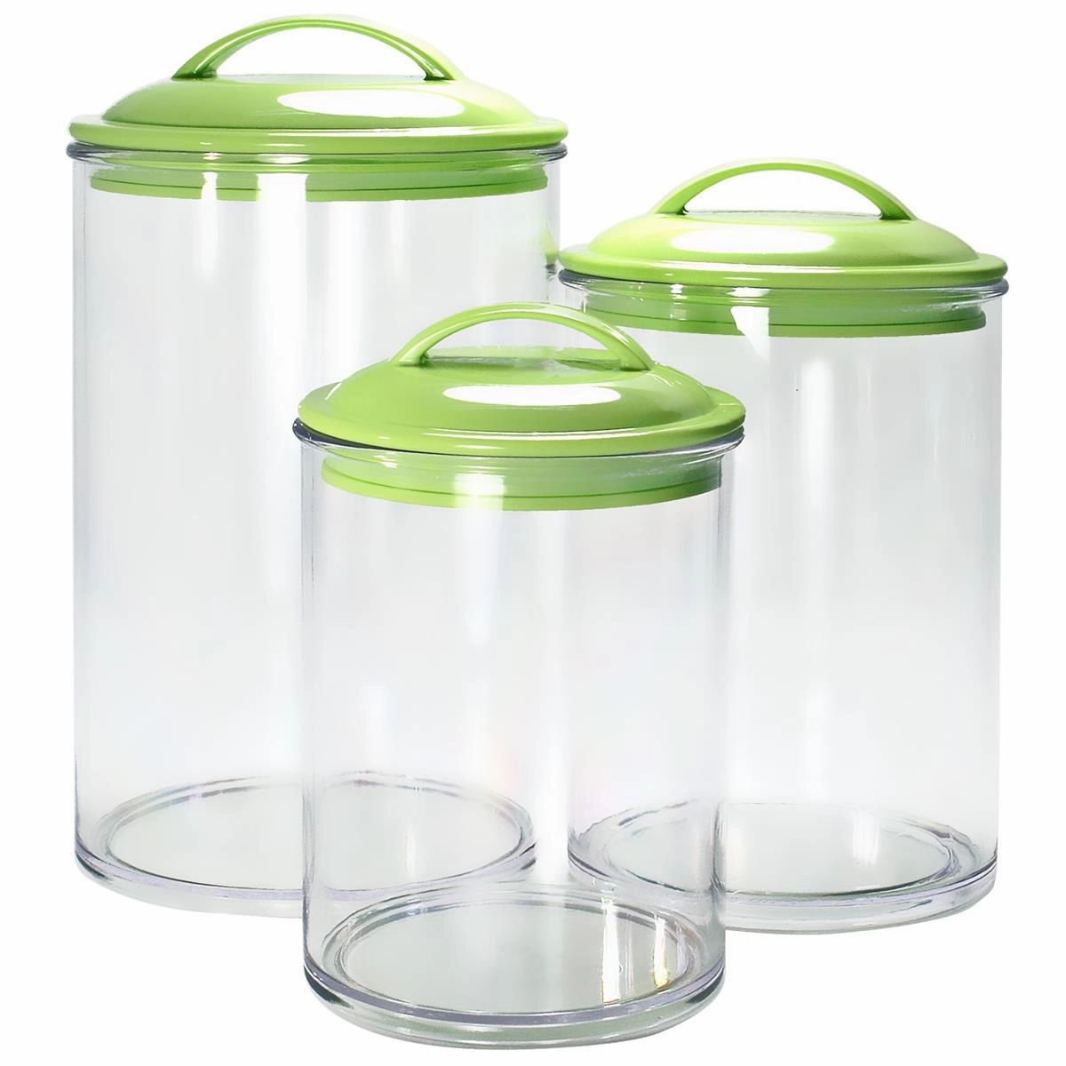 Calypso Basics by Reston Lloyd Acrylic Storage Canisters&#44; Set of 3 Cooking Tools & Accessories clearance kits