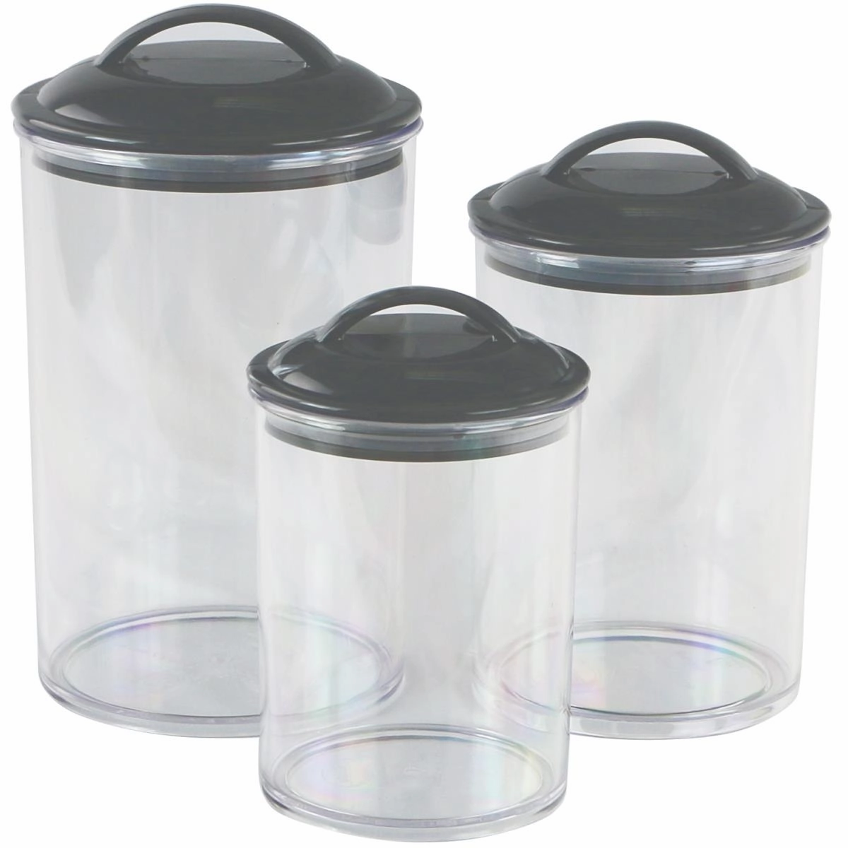 Calypso Basics by Reston Lloyd Acrylic Storage Canisters&#44; Set of 3 Cooking Tools & Accessories buy more save more