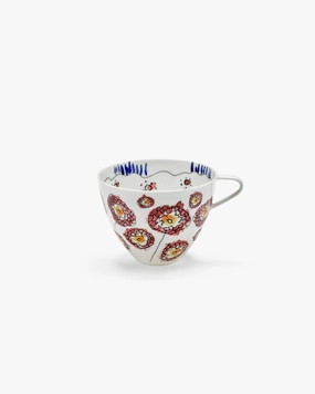 Cappuccino cup Anemone milk Midnight Flowers Buy Dinnerware online shop
