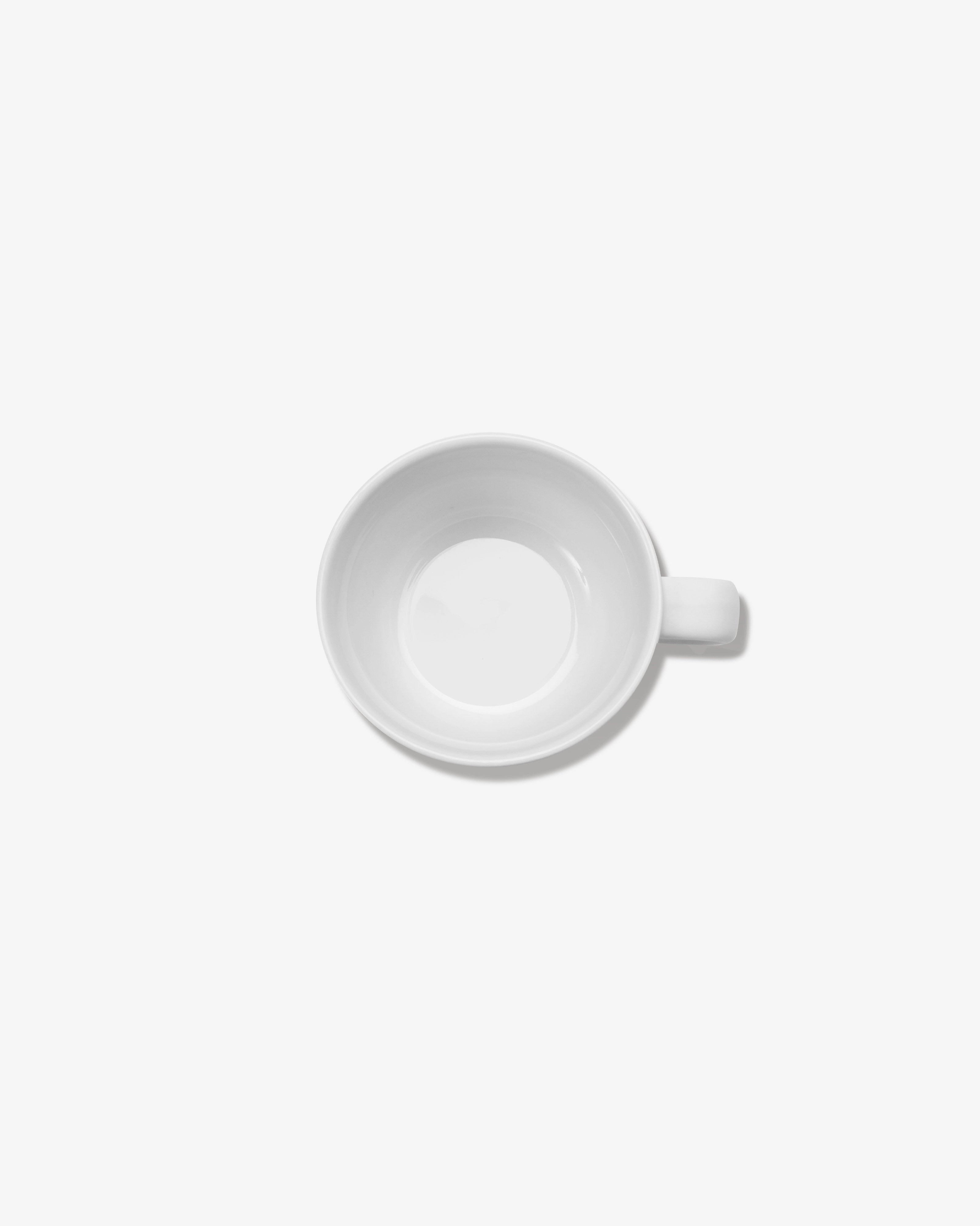 Cappuccino cup white matt Passe-partout