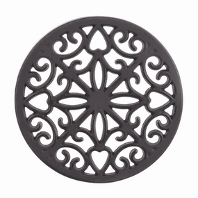 Cast Iron Trivet Black Cookware deals for kitchen