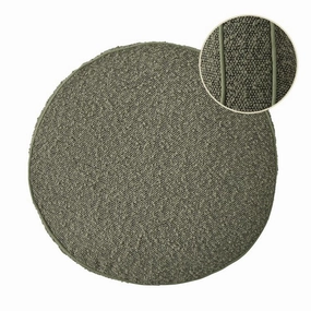 Cate Round Boucle Olive 40cm Cushion Cushions for home decor deals