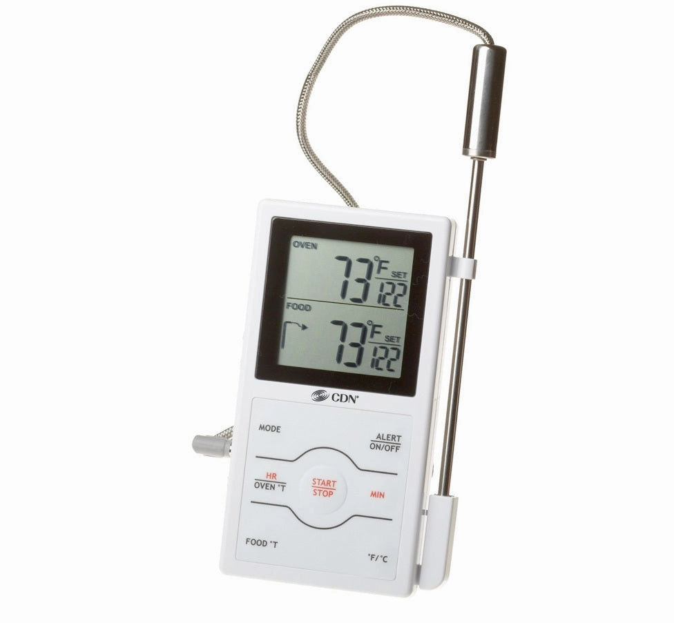CDN Dual Sensor Probe Digital Cooking Thermometer Timer Cooking Tools & Accessories mega discount