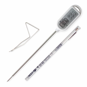 CDN ProAccurate Long Stem Digital Instant Read Thermometer, White Cooking Tools & Accessories mega discount