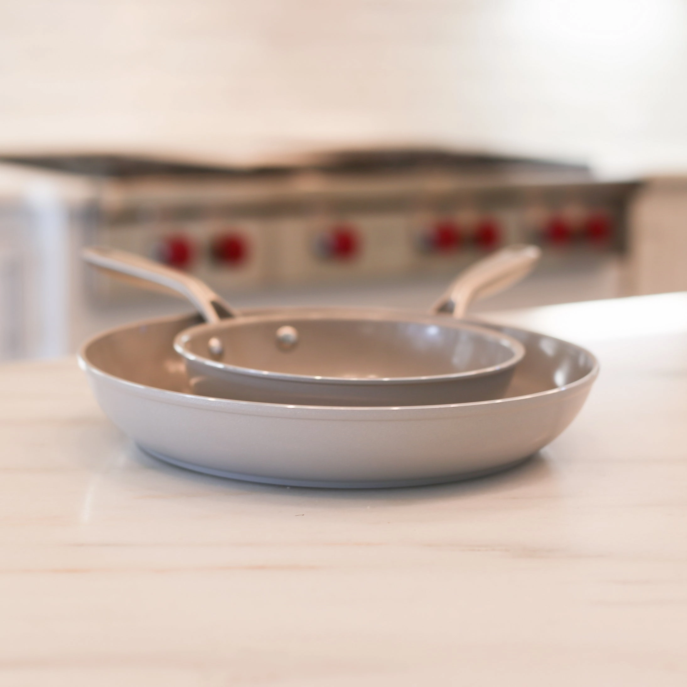 CeraTerra - 8 and 12 Inch Frying Pan Set