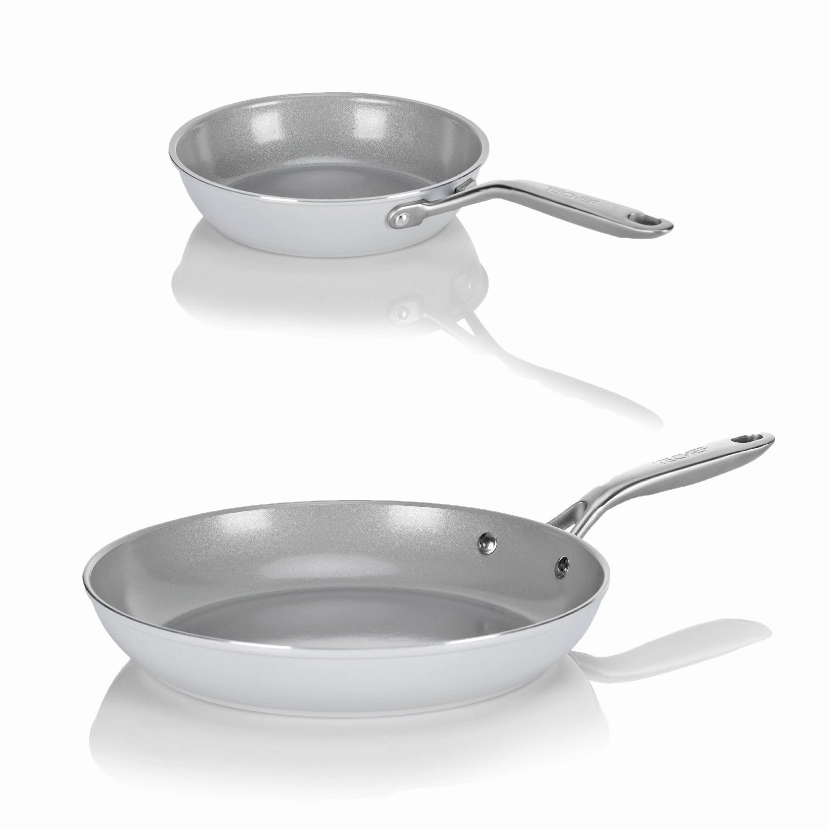 CeraTerra - 8 and 12 Inch Frying Pan Set Cookware holiday sale
