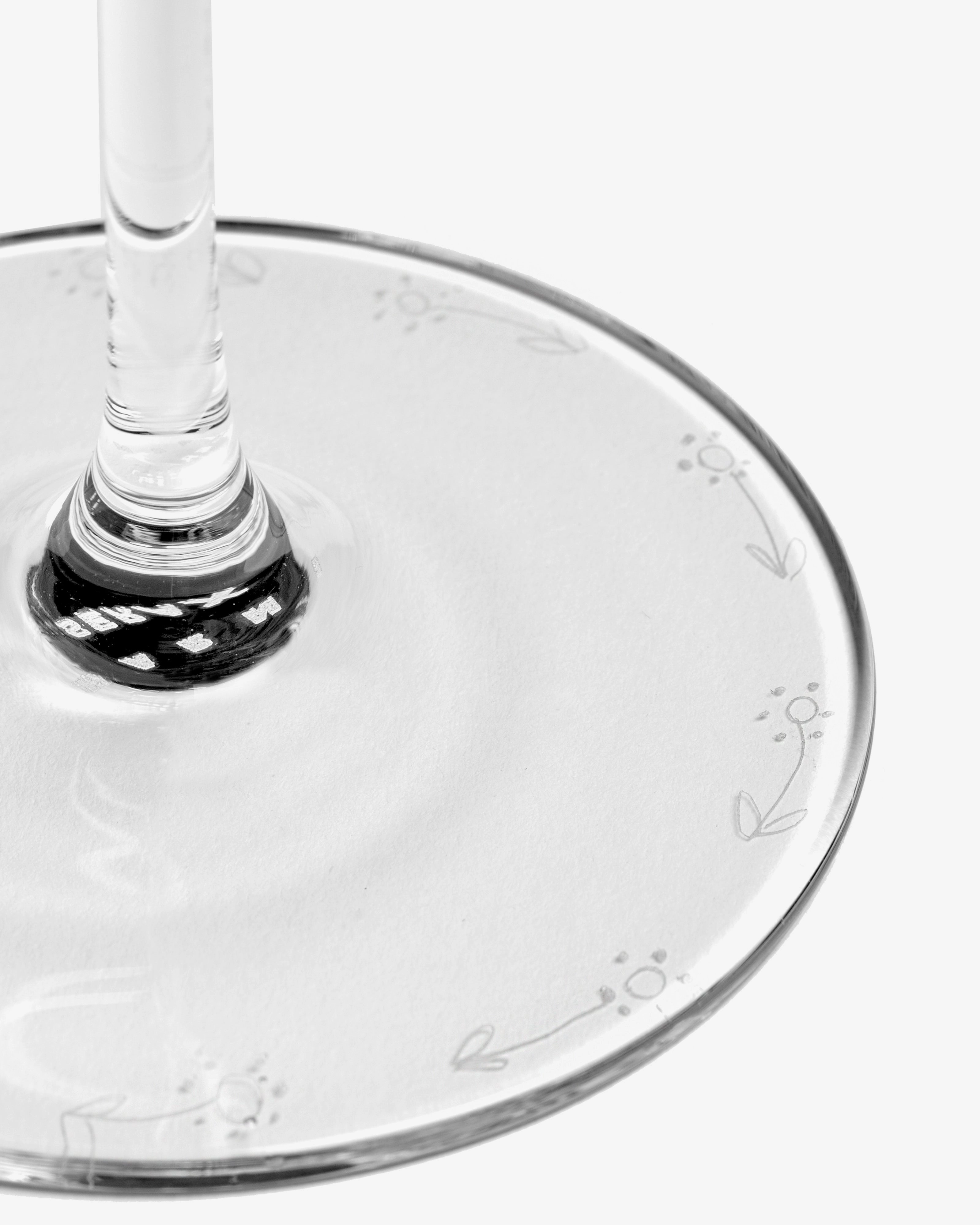 CHAMPAGNE COUPE ANEMONE VANIGLIA MF Glassware Tableware discount