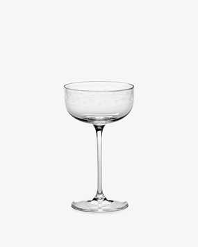 CHAMPAGNE COUPE ANEMONE VANIGLIA MF Glassware Tableware hot sale