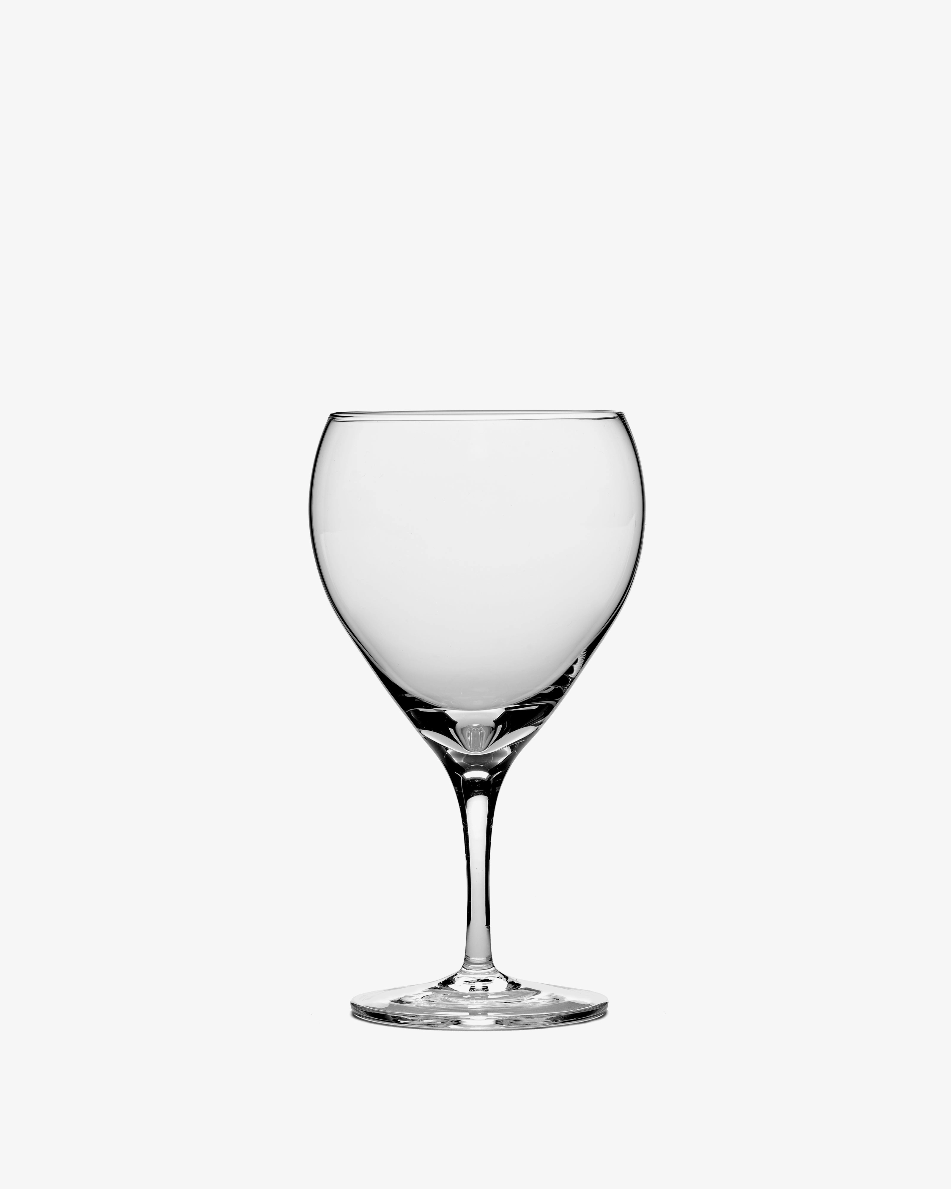 Champagne glass transparent ribbed Inku Glassware Tableware hot sale