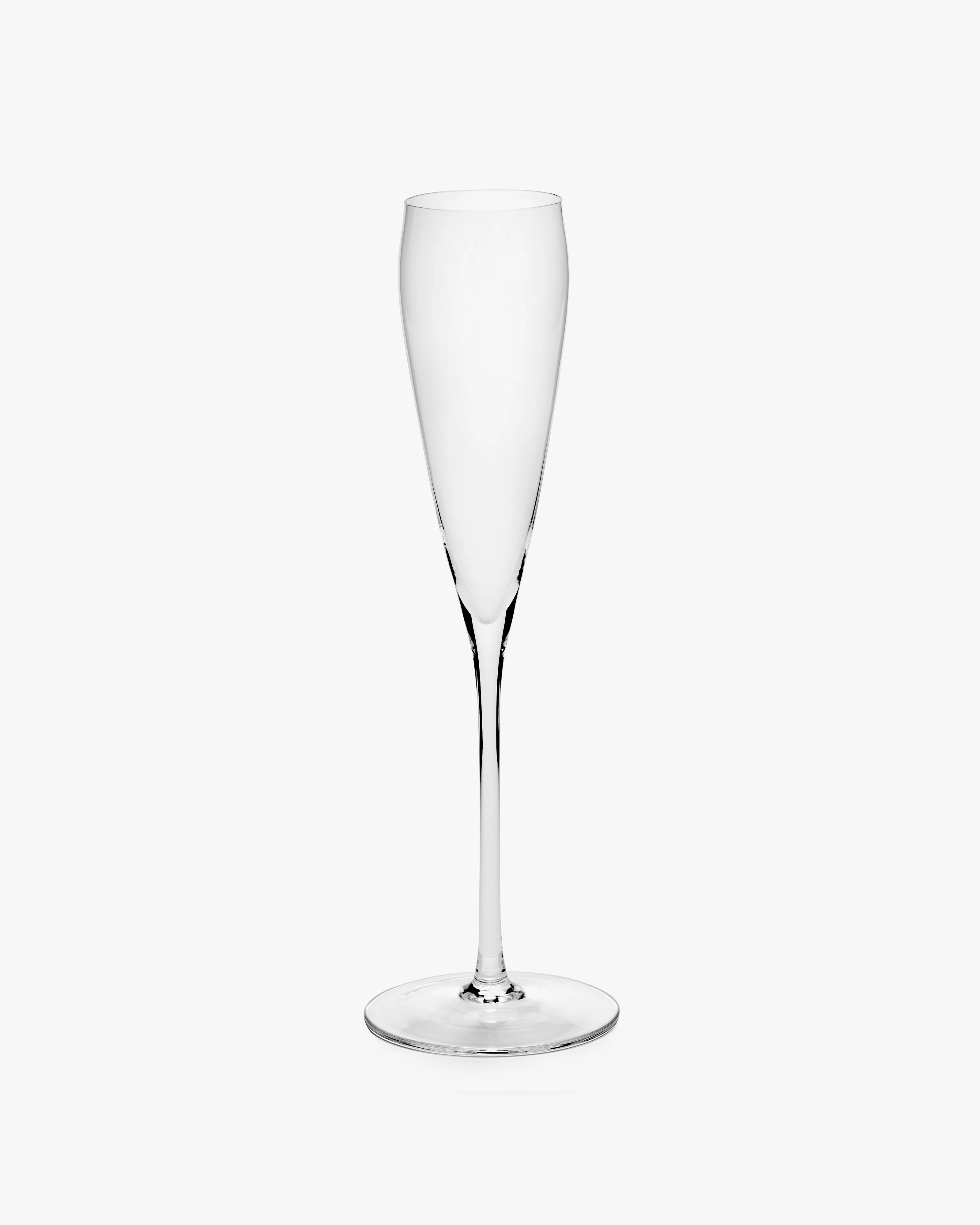 Champagne glass transparent Silhouette Glassware Tableware hot sale