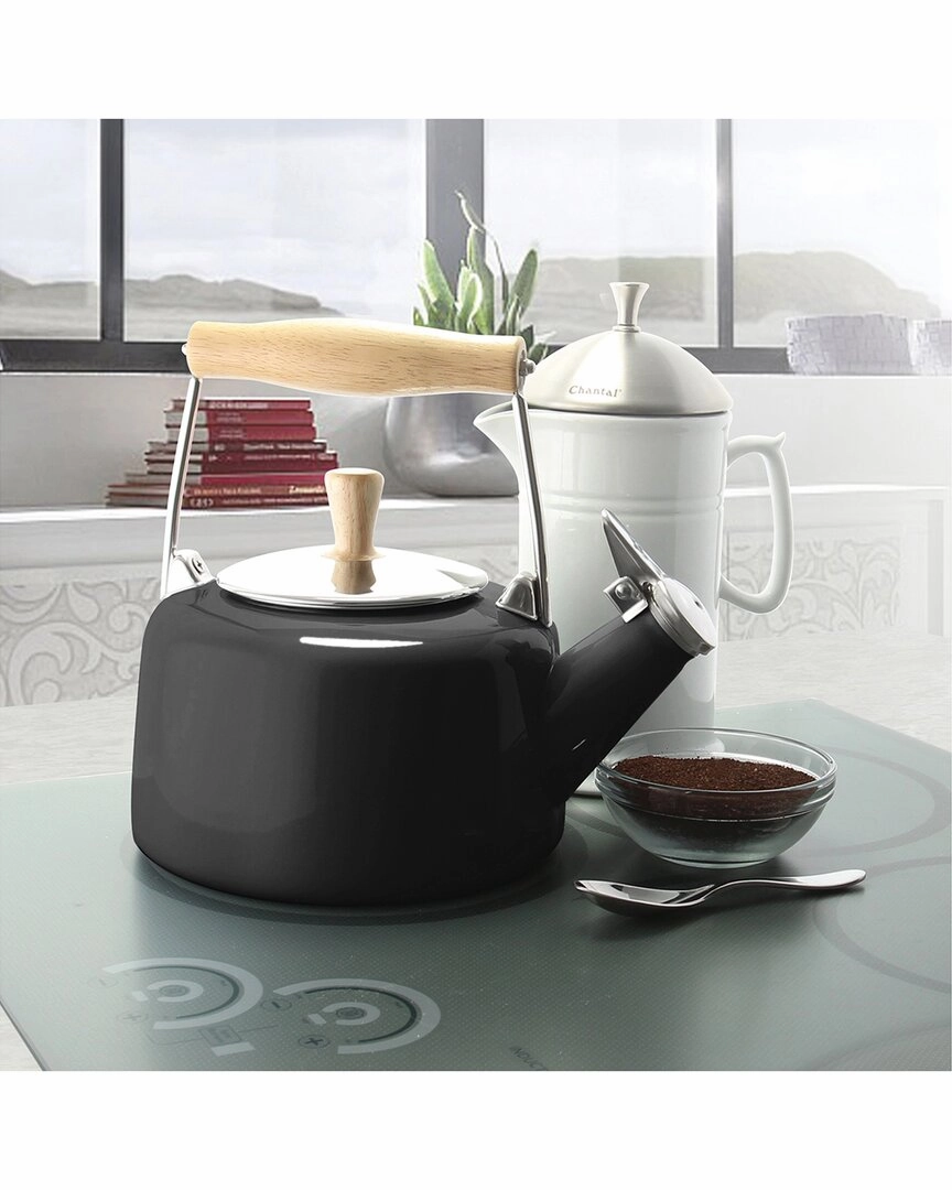 Chantal 1.4 Qt. Enamel-On-Steel Sven Tea Kettle