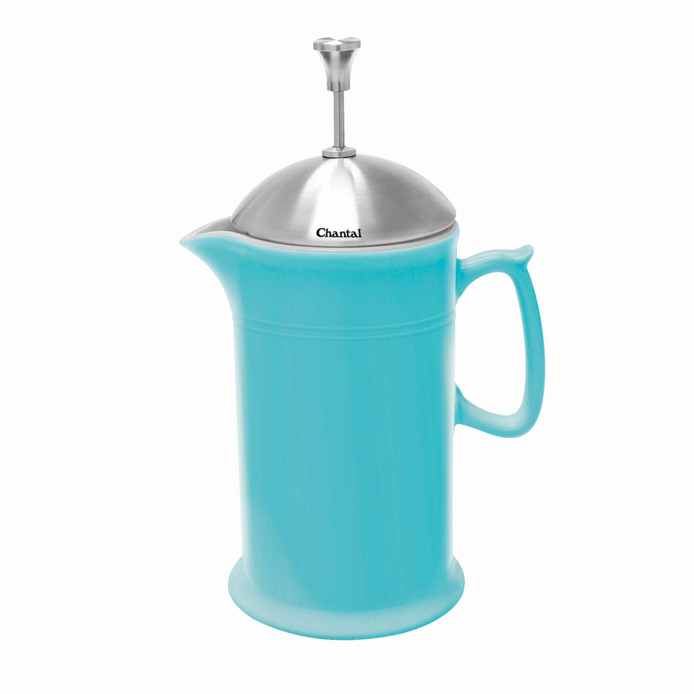 Chantal 28 ounce Ceramic French Press with Stainless Plunger