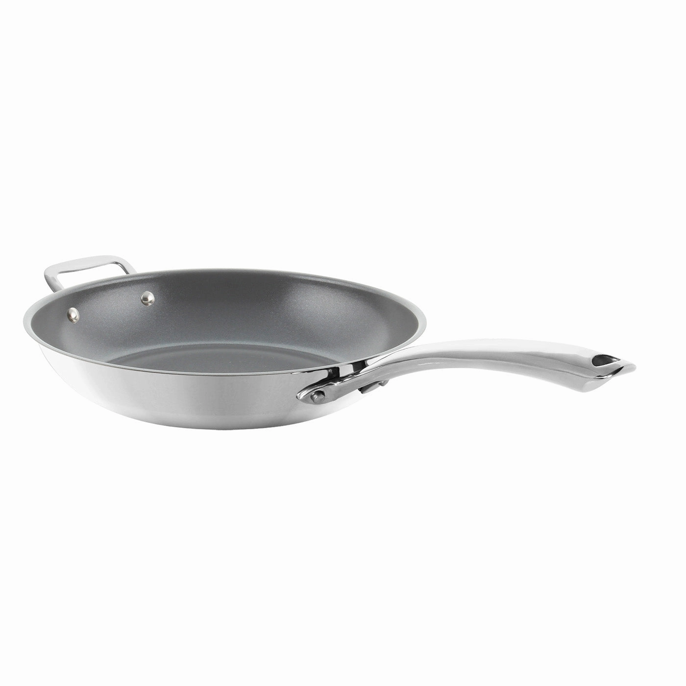 Chantal 3.Clad 11-Inch Fry Pan w/ Fusion Ti Nonstick Ceramic Coating Cookware holiday sale
