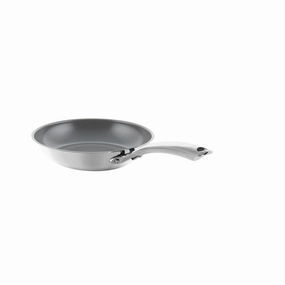 Chantal 3.Clad 8-Inch Fry Pan w/ Fusion Ti Nonstick Ceramic Coating Cookware online kitchen sale