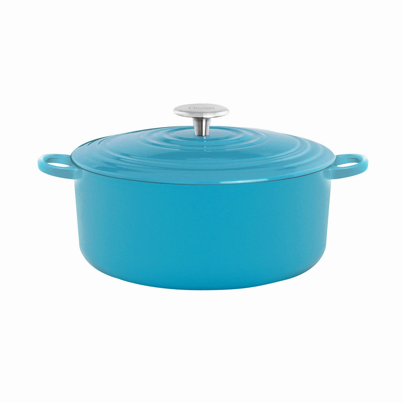 Chantal 5.6 Qt Round Cast Iron Dutch Oven