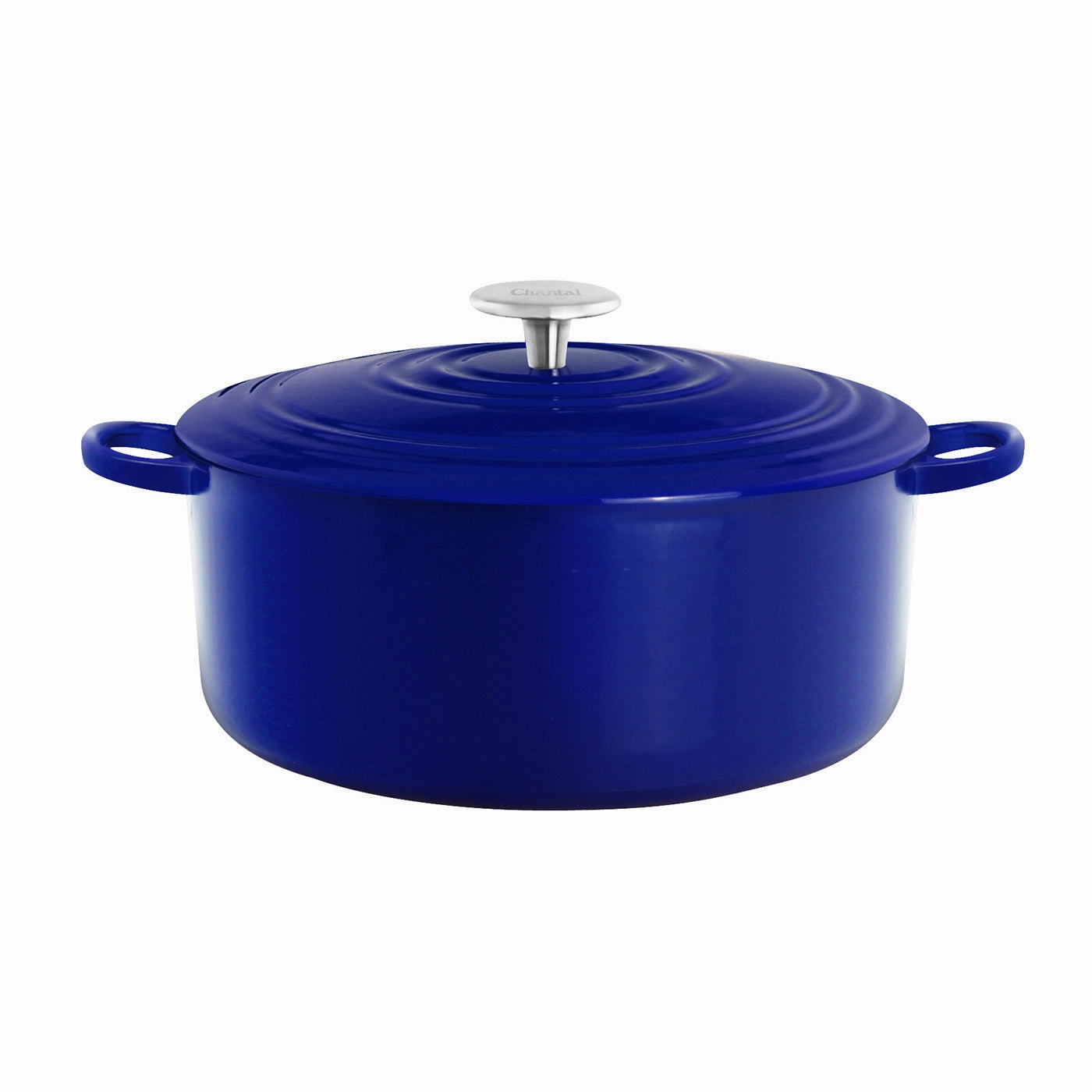 Chantal 7 Qt Round Cast Iron Dutch Oven