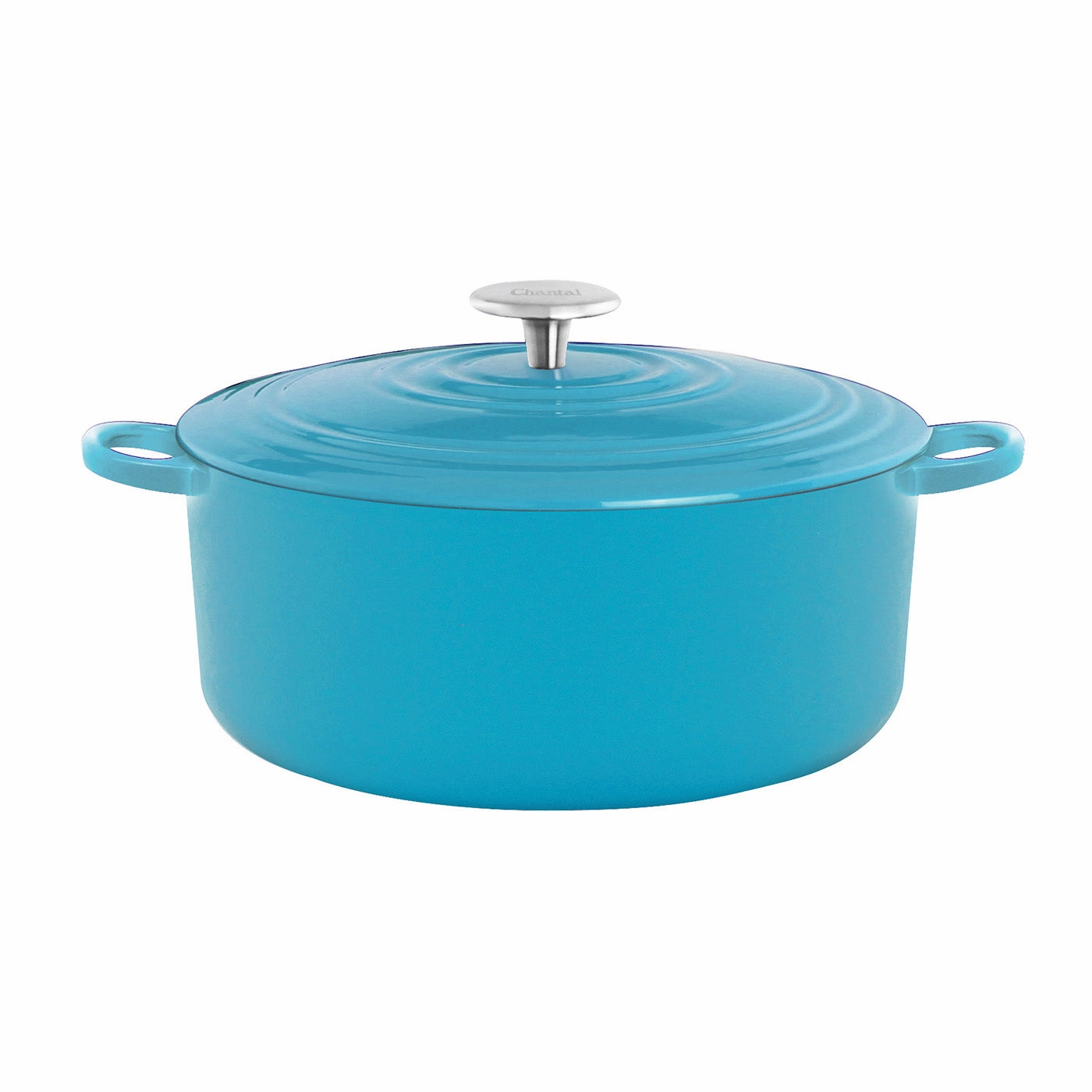 Chantal 7 Qt Round Cast Iron Dutch Oven