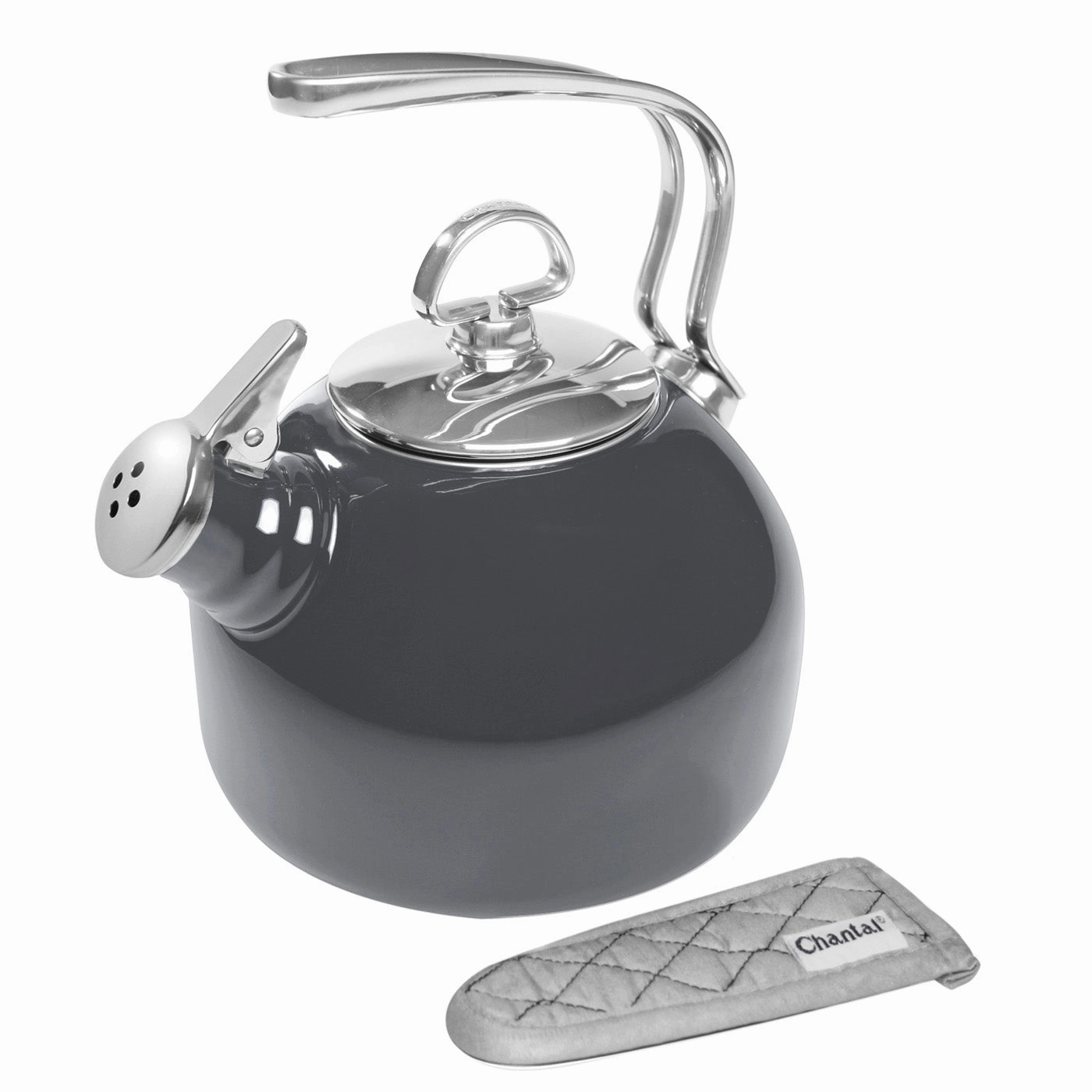 Chantal Classic Enamel-on-Steel Teakettle, 1.8 quart