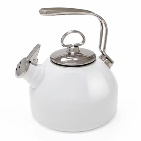Chantal Classic Enamel-on-Steel Teakettle, 1.8 quart Cooking Tools & Accessories hot price