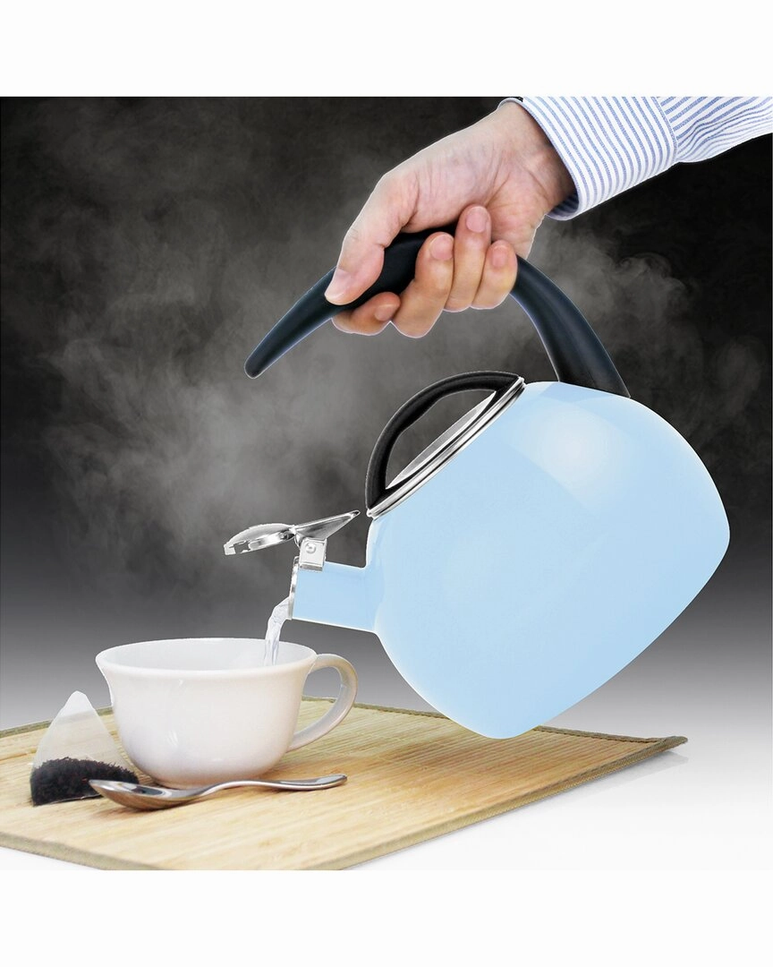 Chantal Glacier Blue 2qt Anniversary Teakettle
