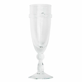 Charlotte Hand Blown Champagne Flute Glasses Set/6 Drinkware best price