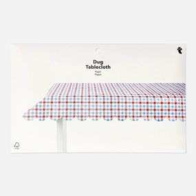 Checkered tablecloth - 120 x 180 cm Kitchen Tableware at affordable prices