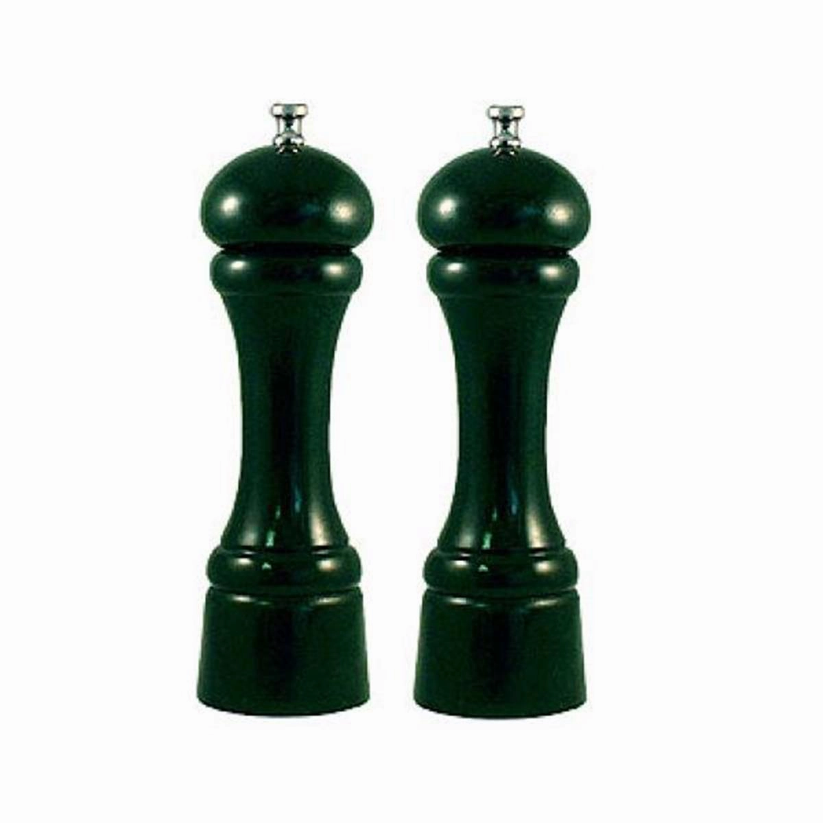 Chef Specialties 08802 8 in. Forest Green Pepper Mill and Salt Mill Set Dinnerware clearance deals