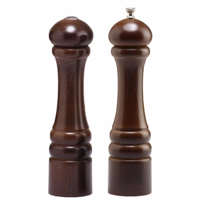 Chef Specialties 10100 10 Inch - 26cm ImperialWalnut Pepper Mill Salt Shaker Set Cooking Tools & Accessories clearance kits