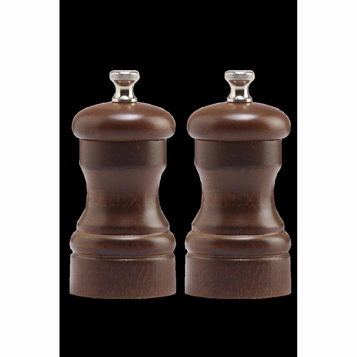 Chef Specialties 4102 4 in. Capstan Pepper Mill Salt Mill Set Dinnerware clearance deals