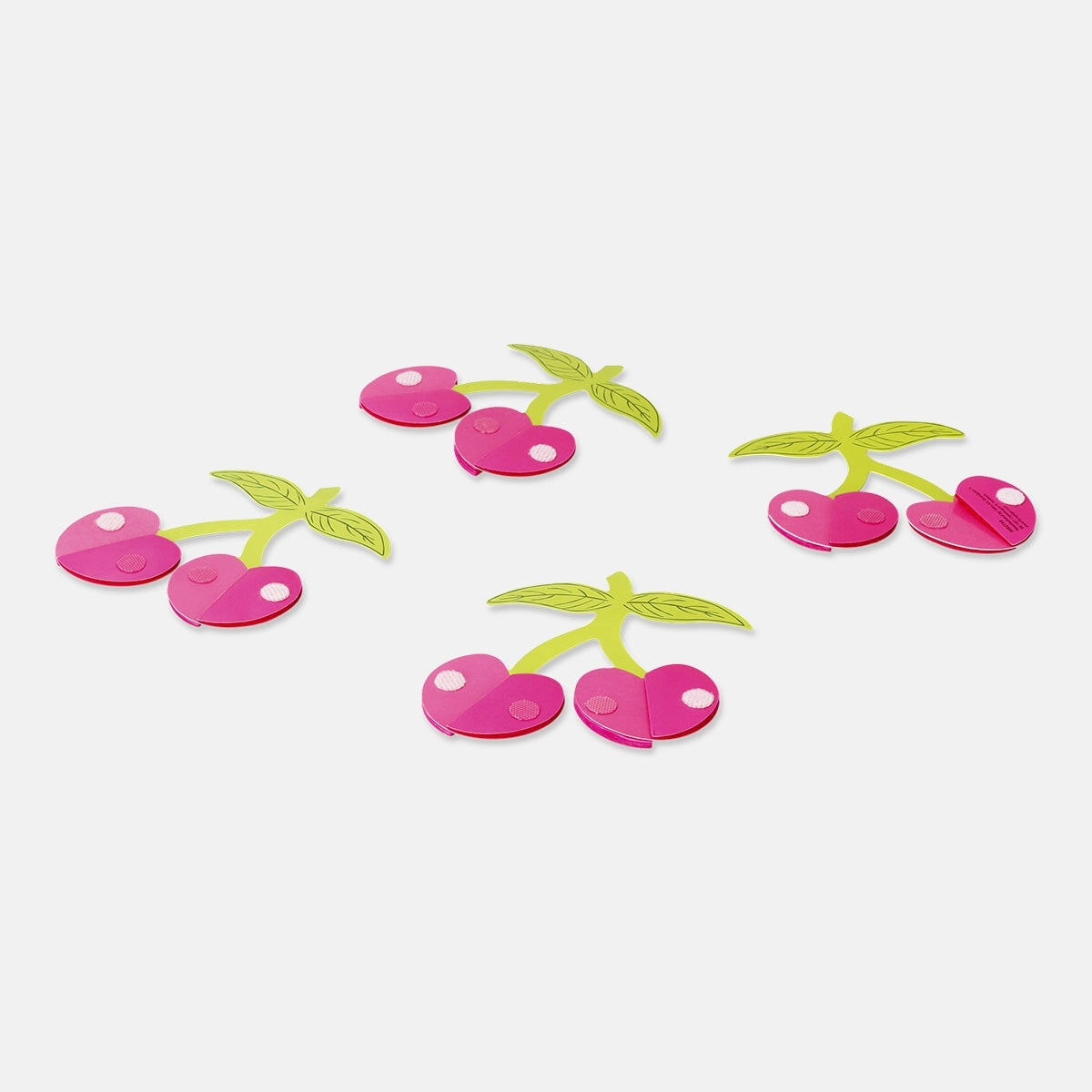Cherry table decorations - 4 pcs