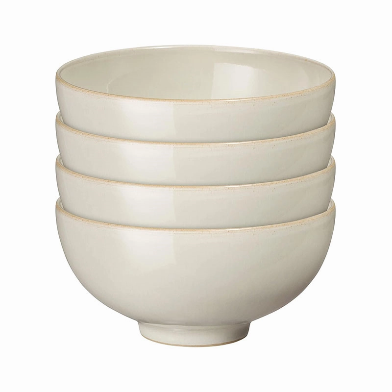 China Rice bowl, 13cm, cream Serving Bowls Entertaining Set