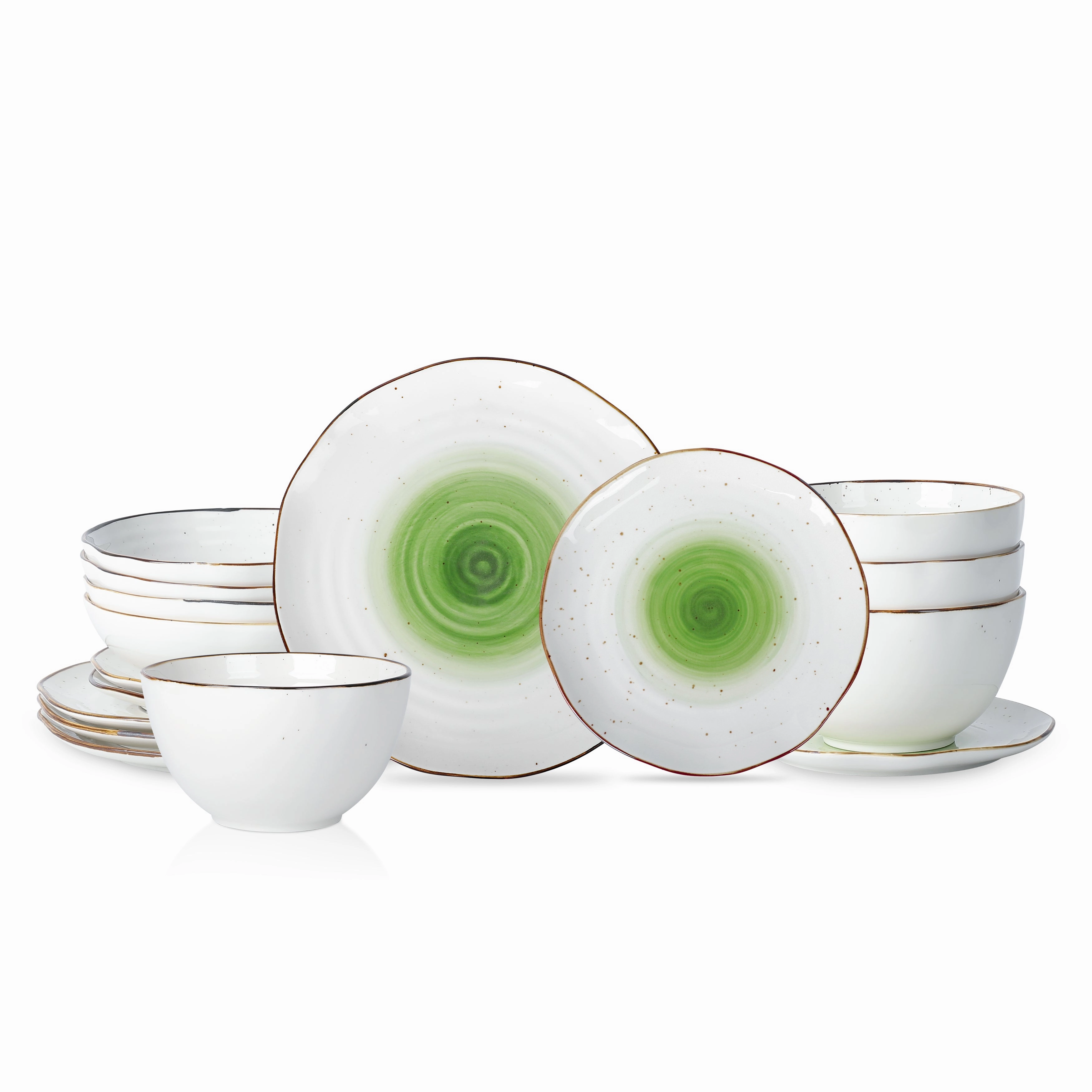 Christian Siriano Luma Porcelain 16-Piece Dinnerware Set