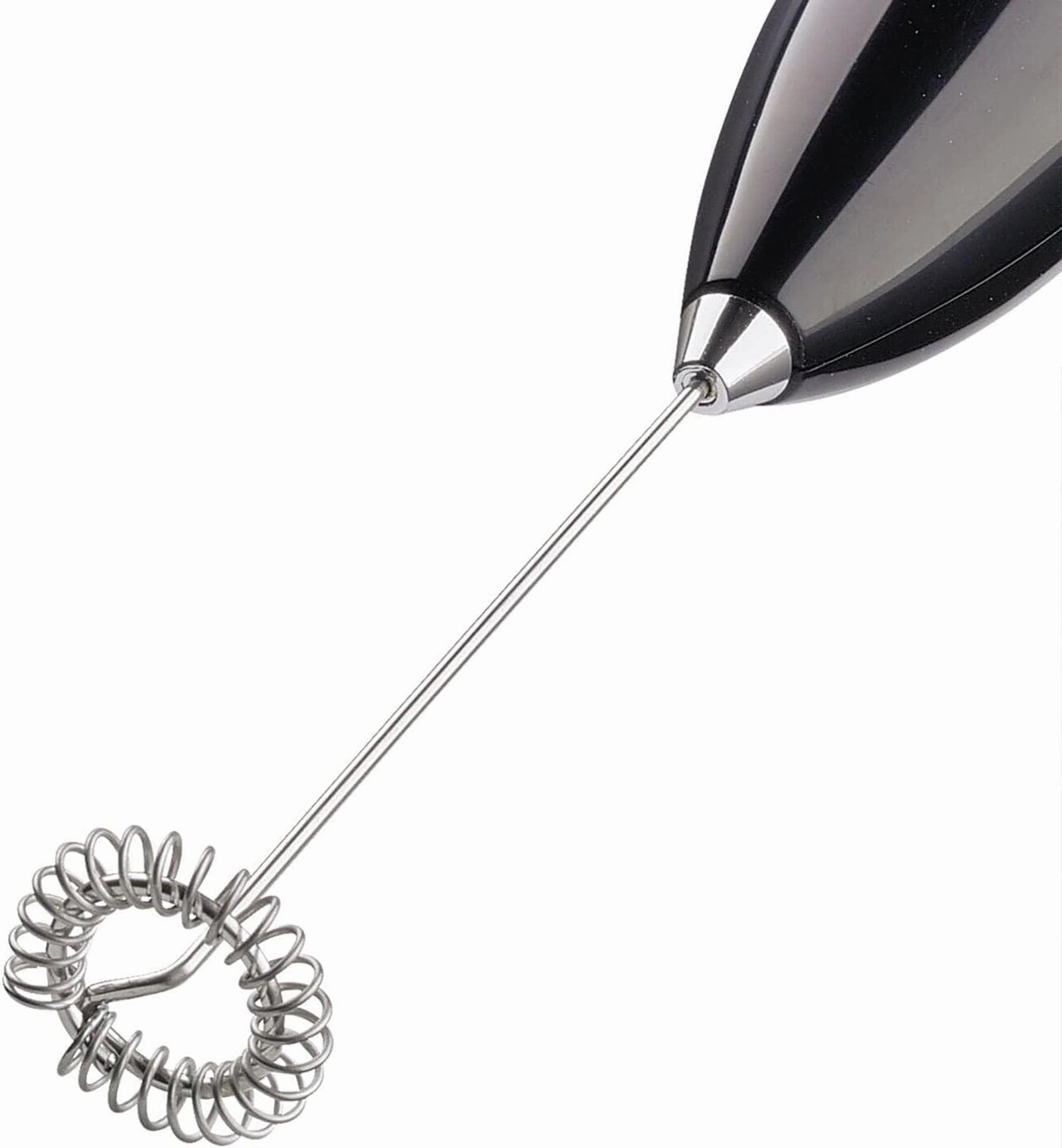 Cilio Latteforte Battery Powered Milk Frother with Stainless Steel Stand