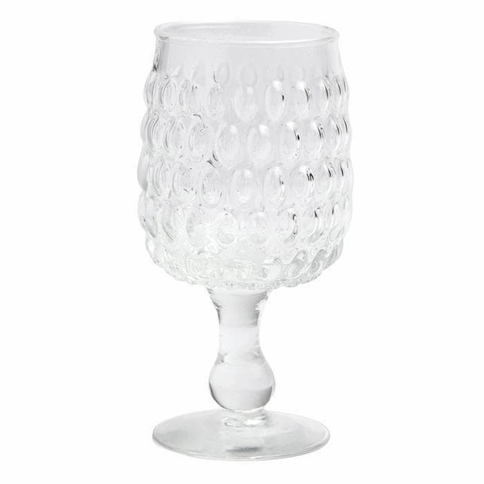 Claire Clear Hand Blown Water Goblets Set/6 Drinkware best price